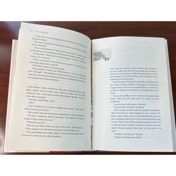 Stuart Woods 2 Hardcover Book Lot; Blood Orchid & Hothouse Orchid - Picture 7 of 8